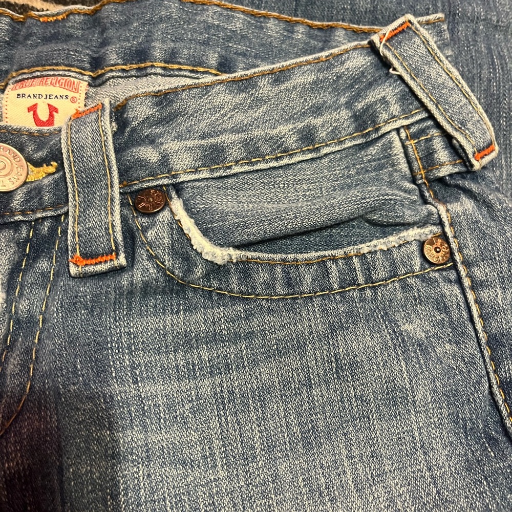 Vintage True Religion Embroidery Butterfly bootcut jeans - Picture 6 of 9